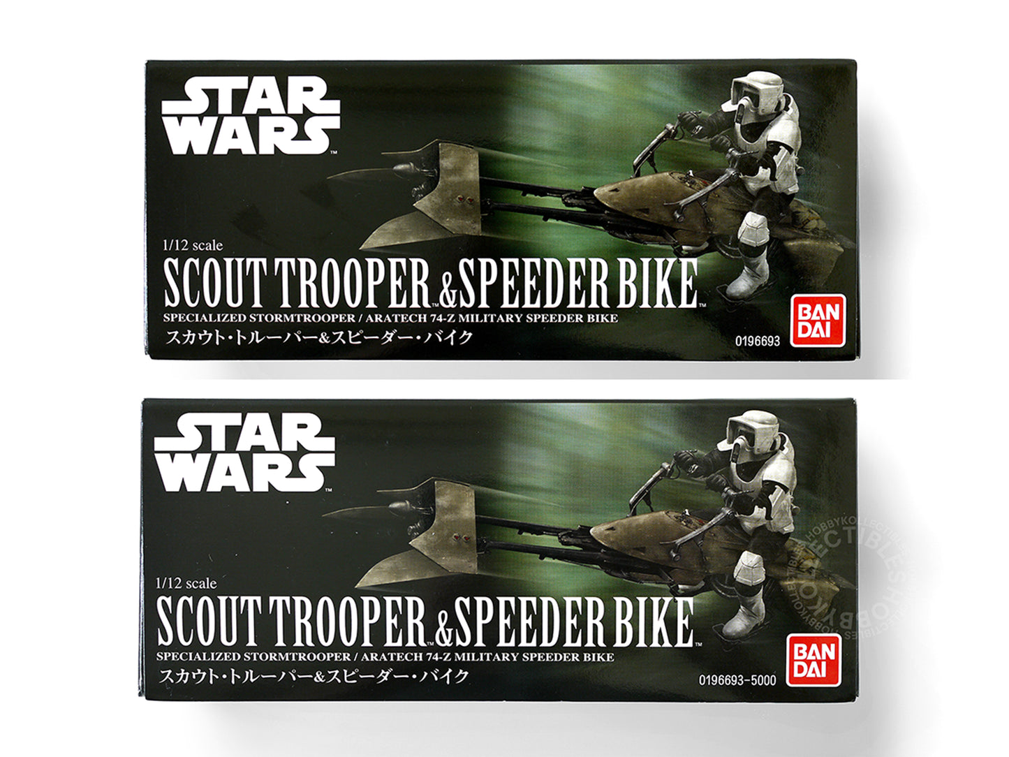 Bandai Star Wars 1/72 Scout Trooper & Speeder Bike Model Kit