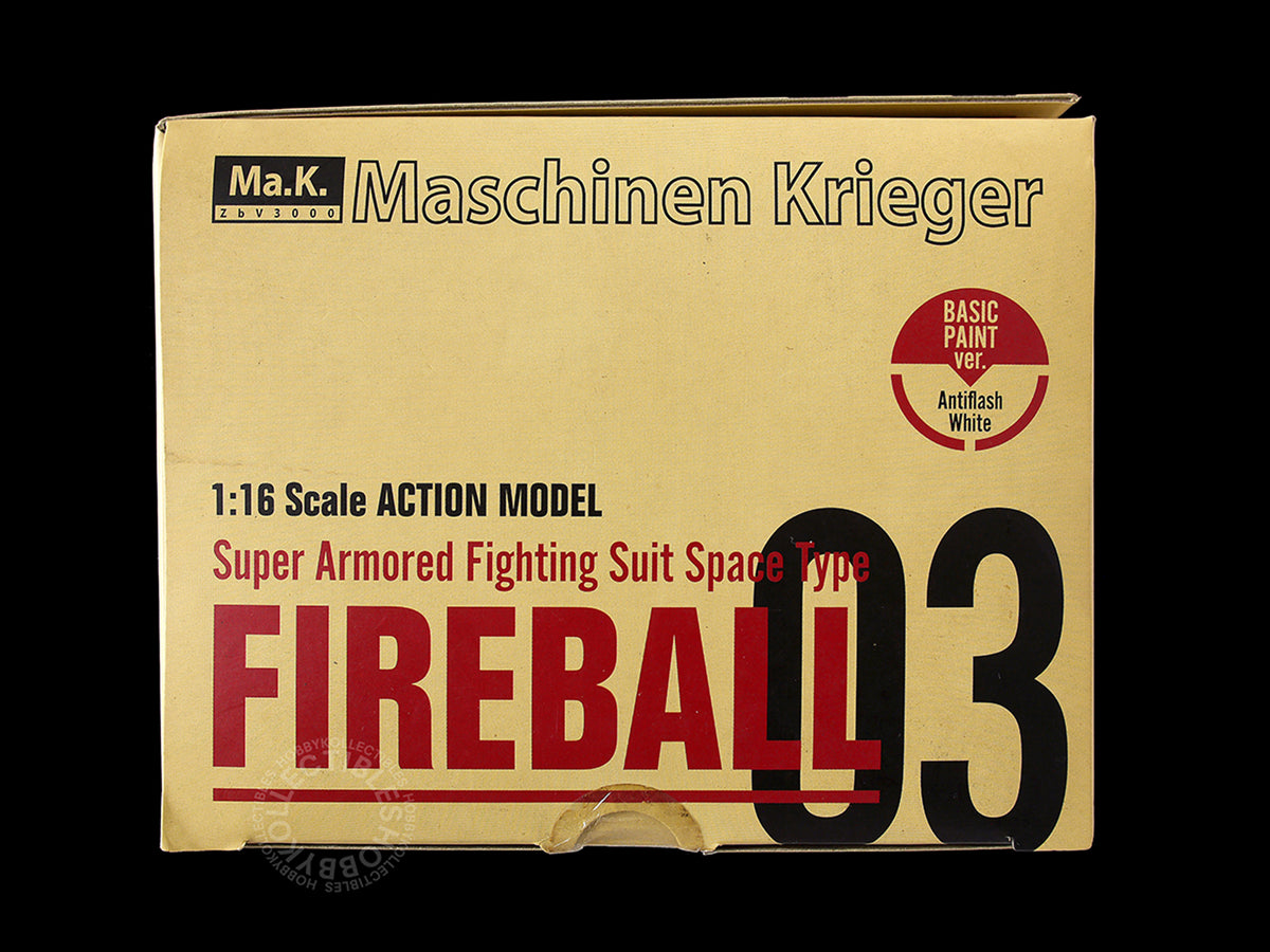 Ma.K Sentinel SF3D #03 1/16 SAFS FireBall Basic Paint Action Figure USED