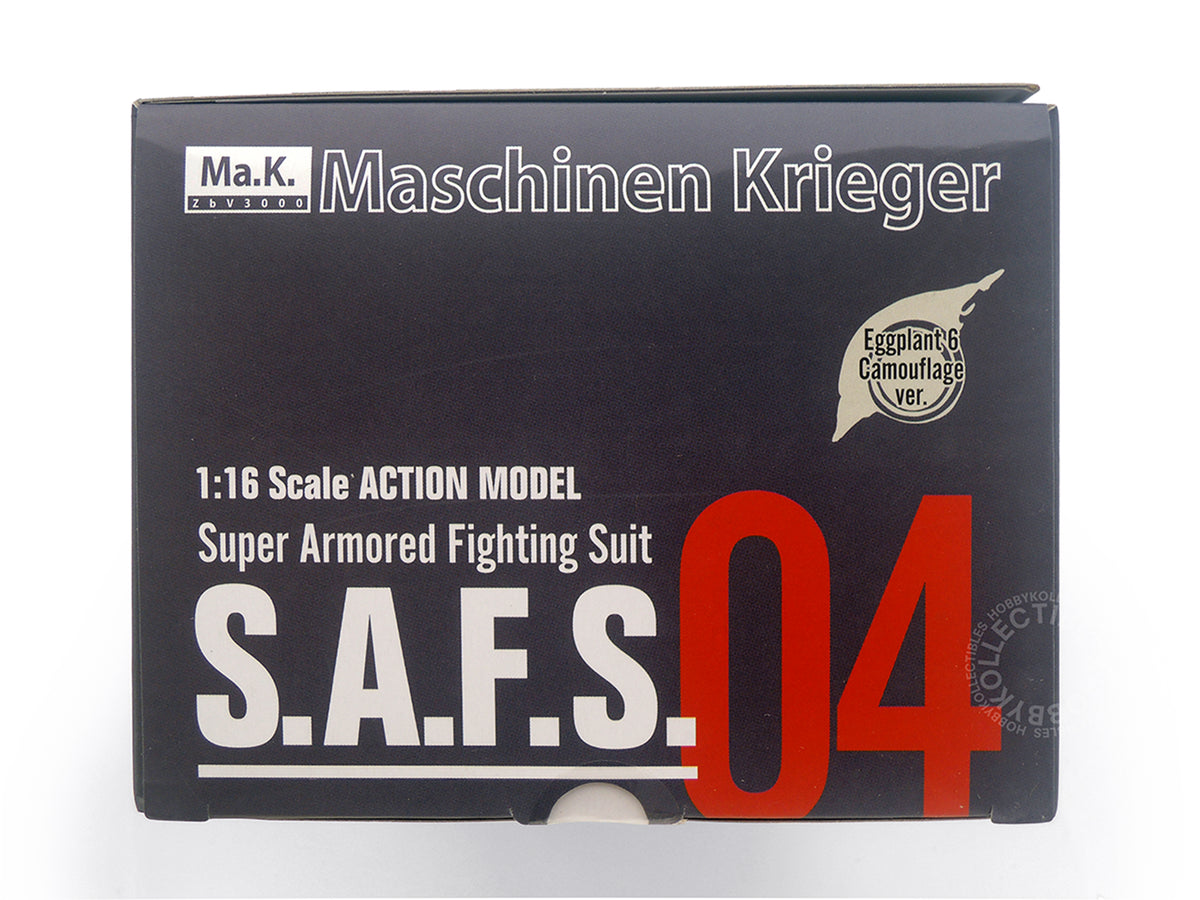 Ma.K Sentinal SF3D #04 1/16 SAFS Camouflage Action Figure Factory Sealed