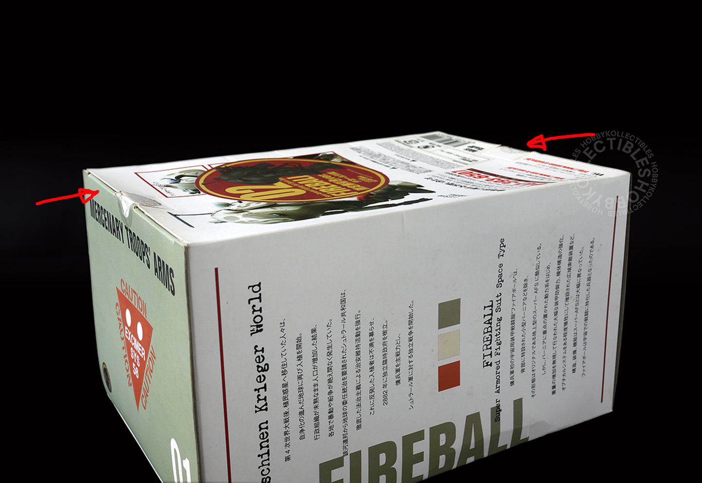 Ma.K Sentinel SF3D #02 1/16 SAFS Fireball Action Figure Black Limited Edition Factory Sealed