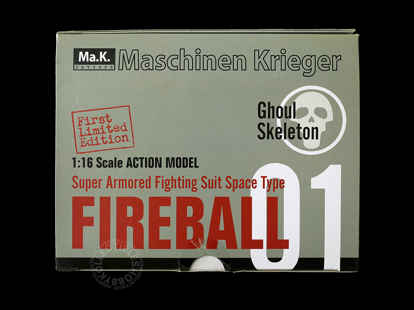 Ma.K Sentinel SF3D #02 1/16 SAFS Fireball Action Figure Black Limited Edition Factory Sealed
