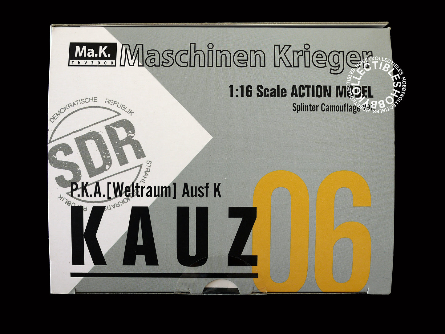 Ma.K SF3D Sentinel 1/16 #06 PKA Kauz Action Figure Factory Seal
