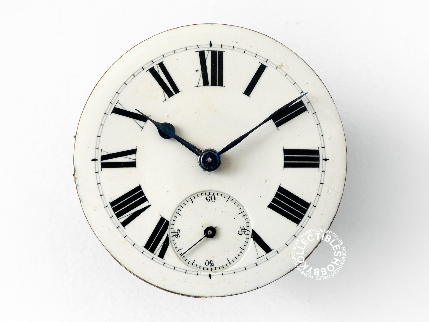 Swiss 800 Silver Open Face Cylinder Pocket Watch
