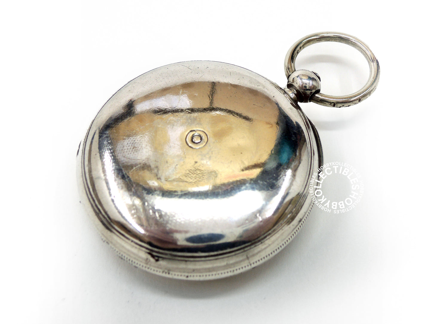 English Silver Hunter Case Stewart Dawson Lever Pocket Watch