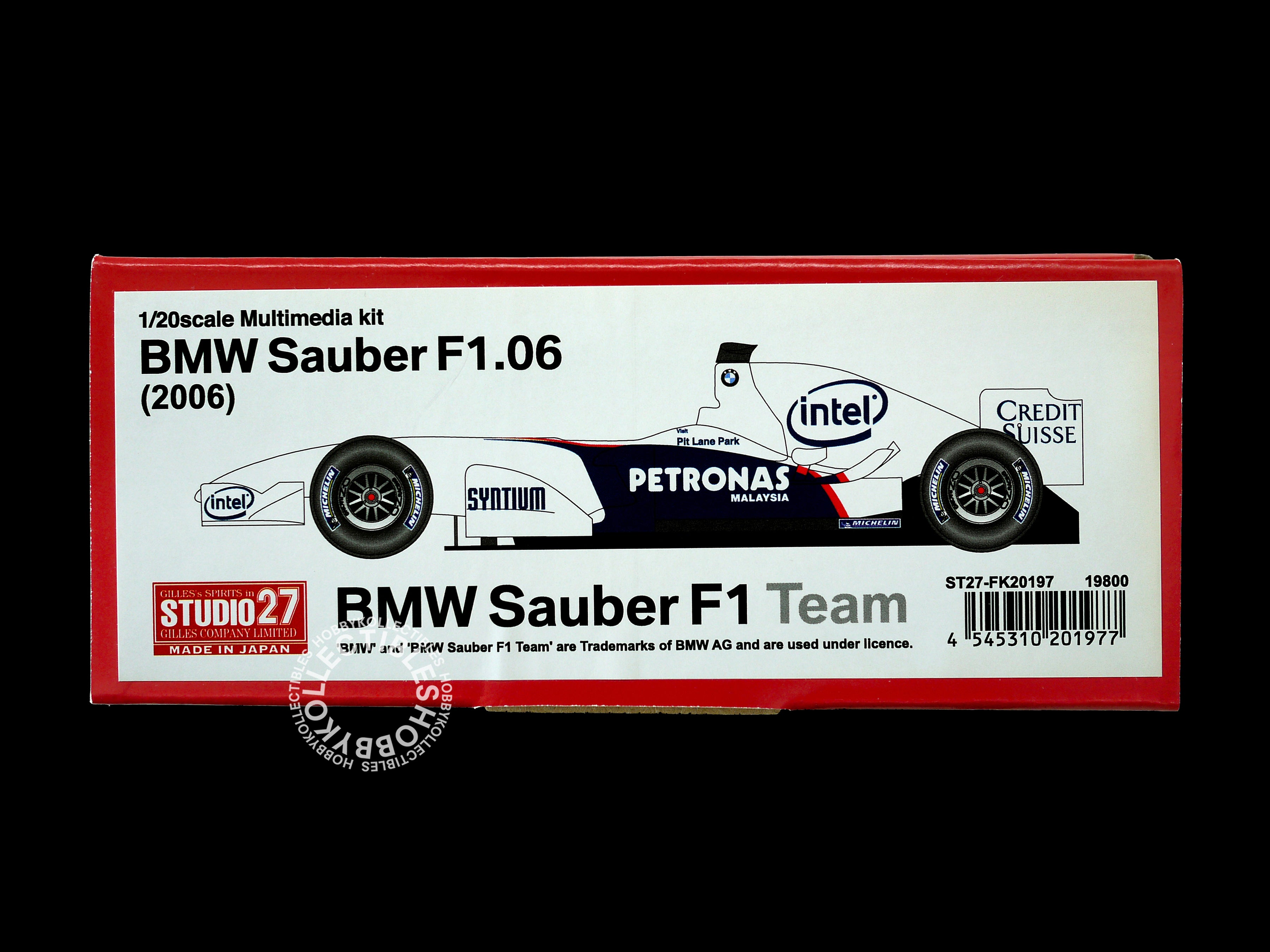 Studio27 1/20 BMW Sauber 2006 F1 Racing Model Kit Rare