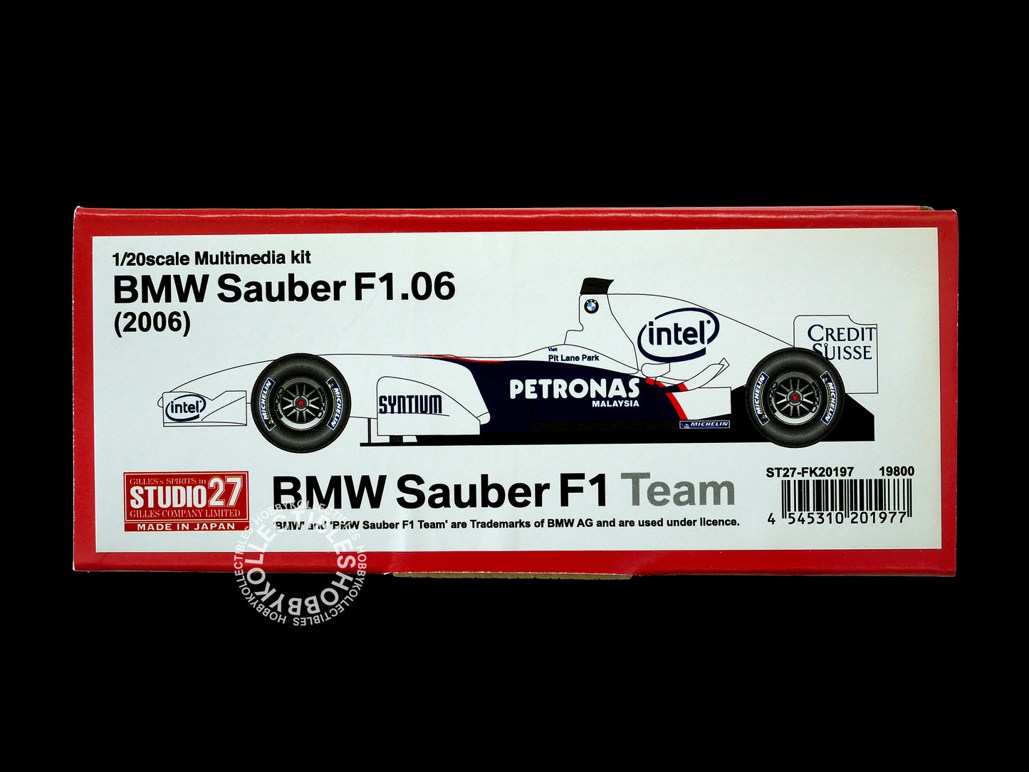 Studio27 1/20 BMW Sauber 2006 F1 Racing Model Kit Rare