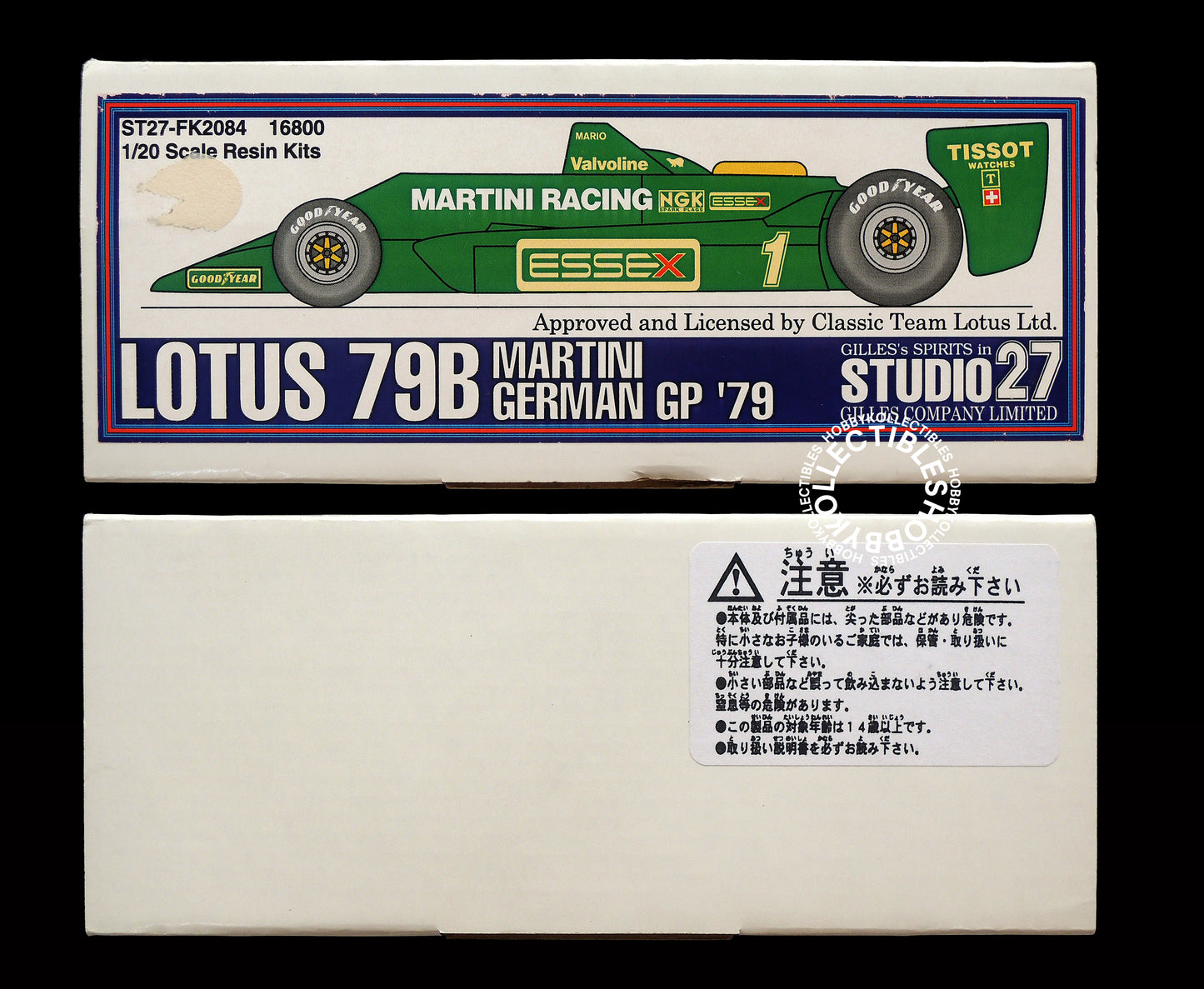 Studio 27 1/20 Lotus 79B Martini F1 Racing Car Model Kit