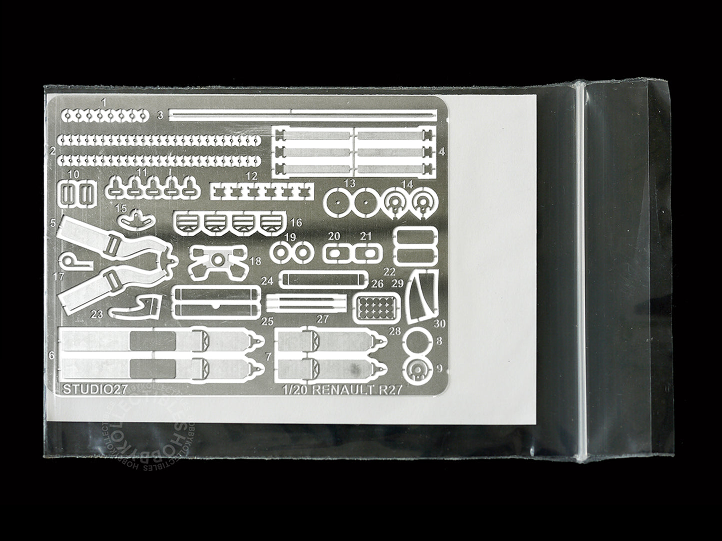 Studio27 1/20 Renault R27 F1 Racing Car Multi-Media Model Kit FK20203