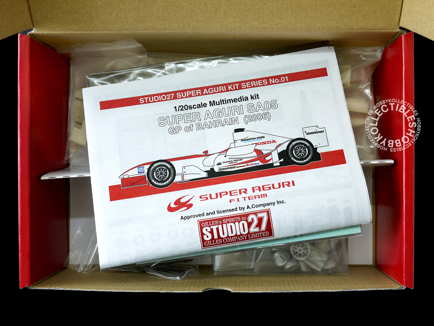 Studio27 1/20 Super Aguri SA05 Bahrain GP 2006 F1 Racing Model Kit