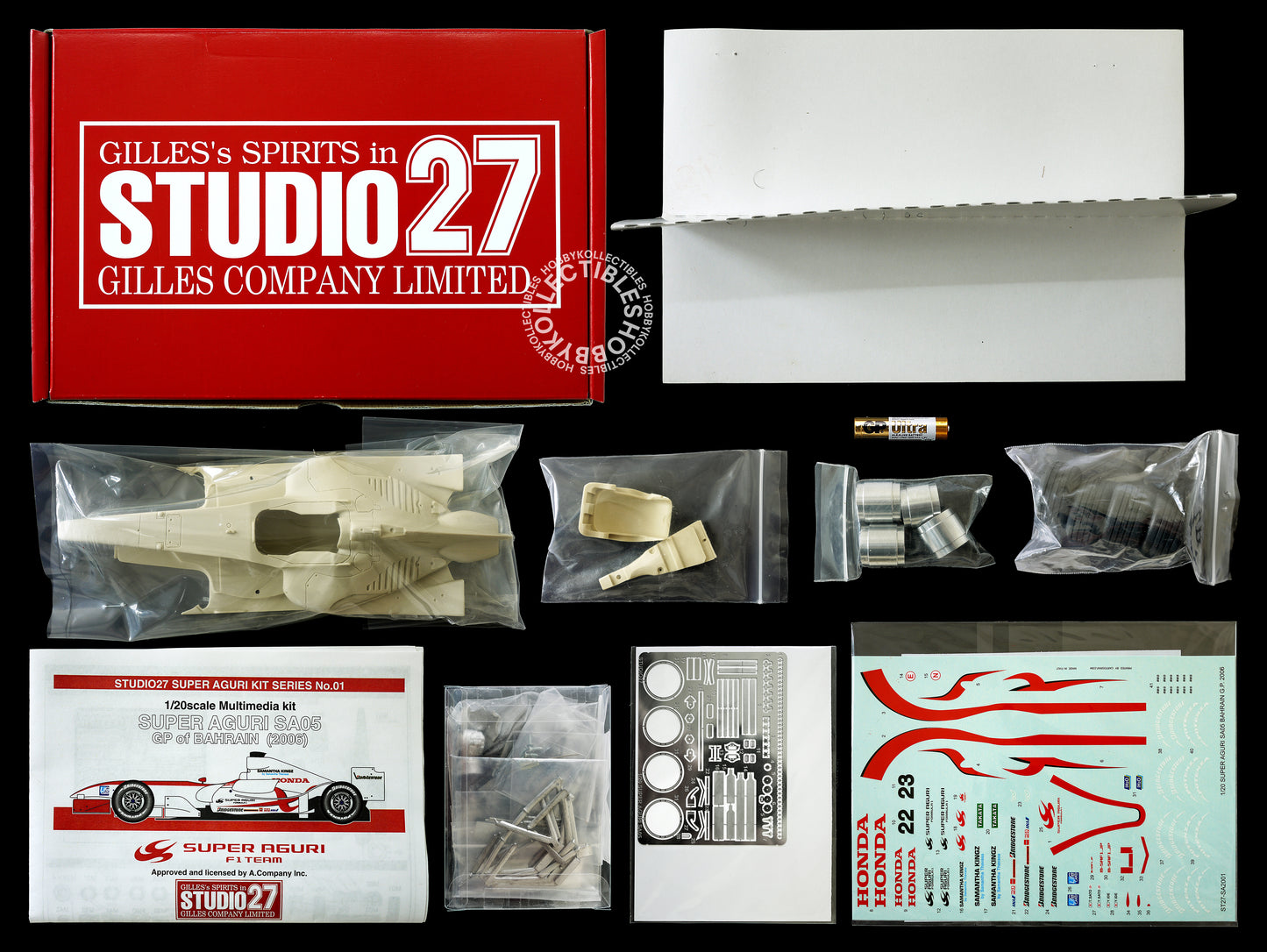 Studio27 1/20 Super Aguri SA05 Bahrain GP 2006 F1 Racing Model Kit