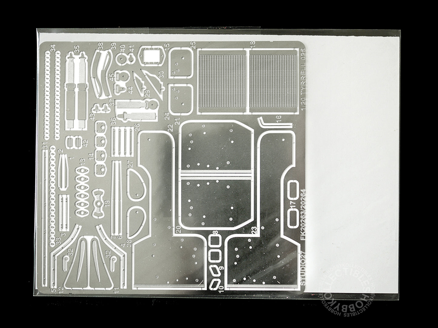 Studio27 1/20 Tyrrell 025 F1 Racing Car Multi-Media Model Kit ST27-FK20263