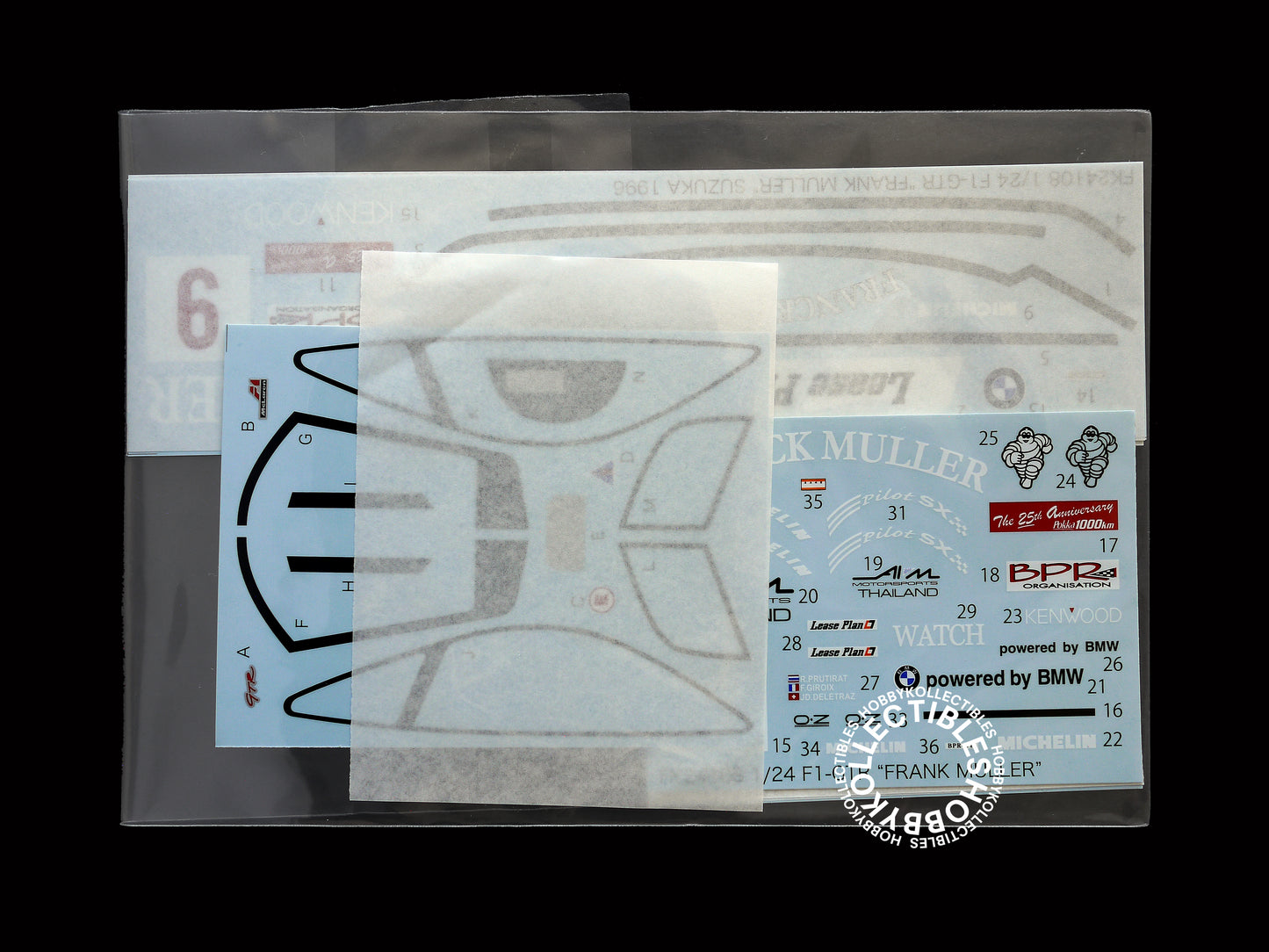 Studio 27 1/24 McLaren F1-GTR Franck Muller Suzuka LM Model Kit