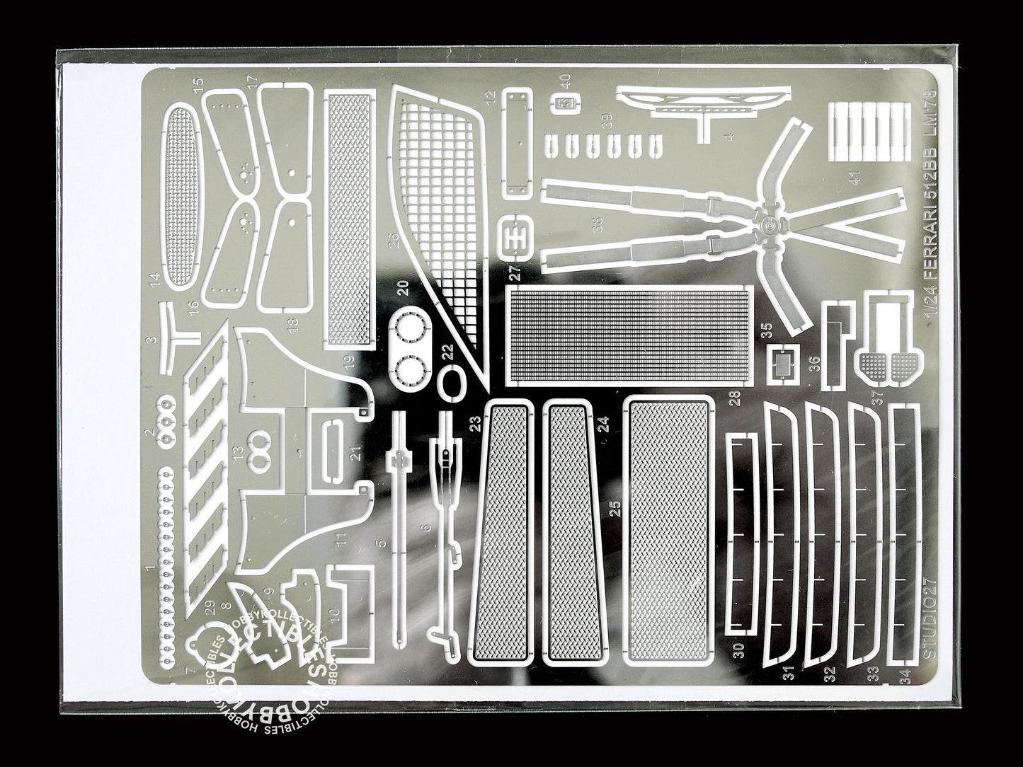 Studio27 1/24 Ferrari 512BB LM "N.A.R.T." #87 LM 24h 1978 Model Kit