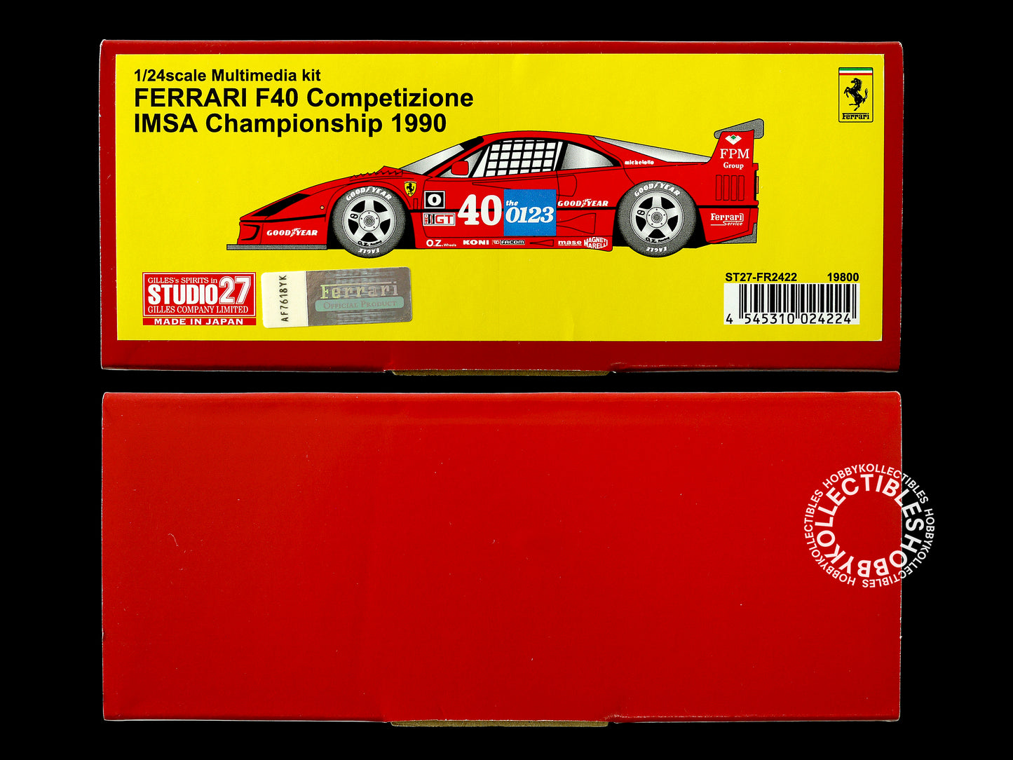 Studio27 1/24 Ferrari F40 Competizione IMSA LM Model Kit