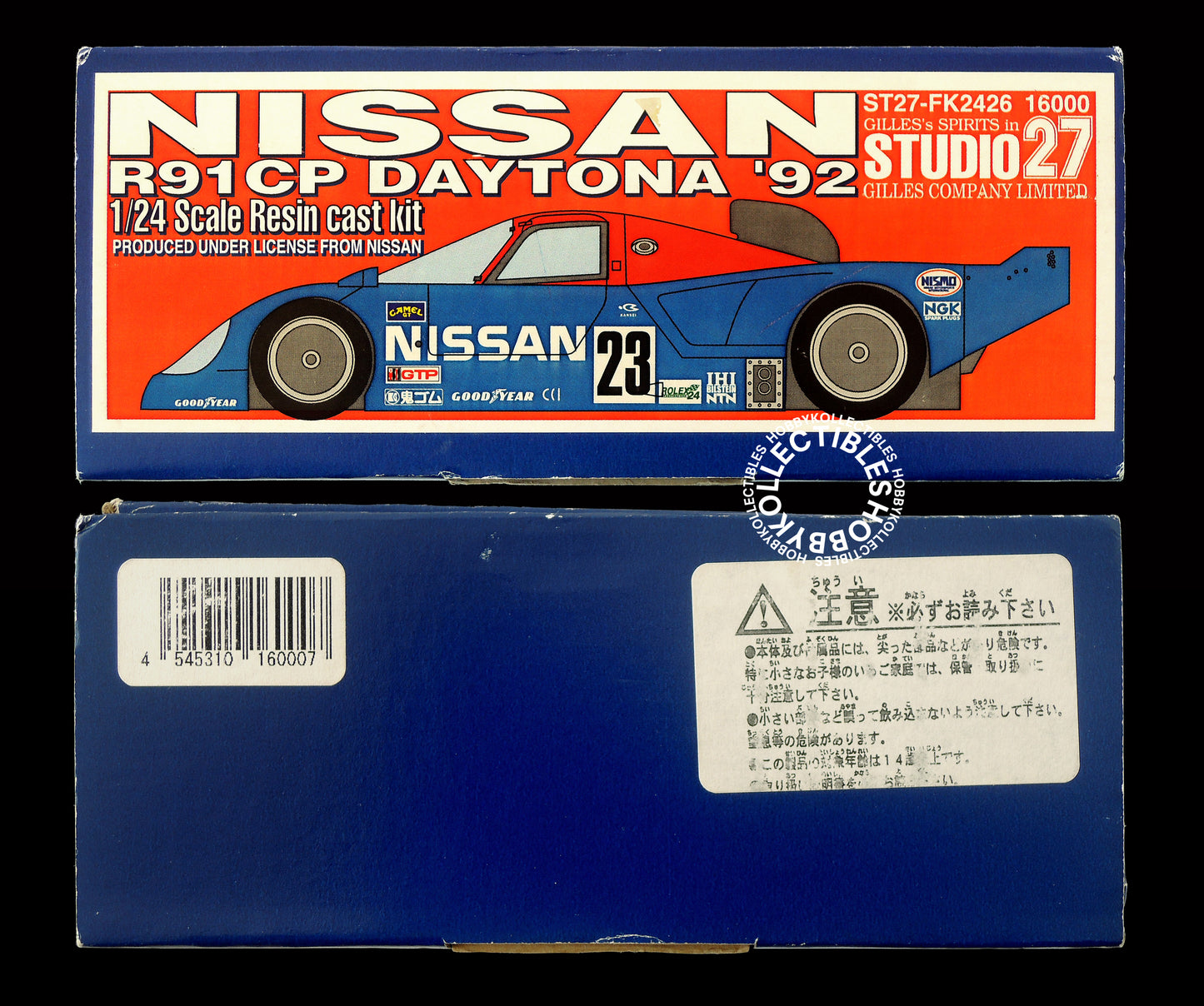 Studio 27 1/24 Nissan R91CP Daytona '92 Resin & Metal Model Kit