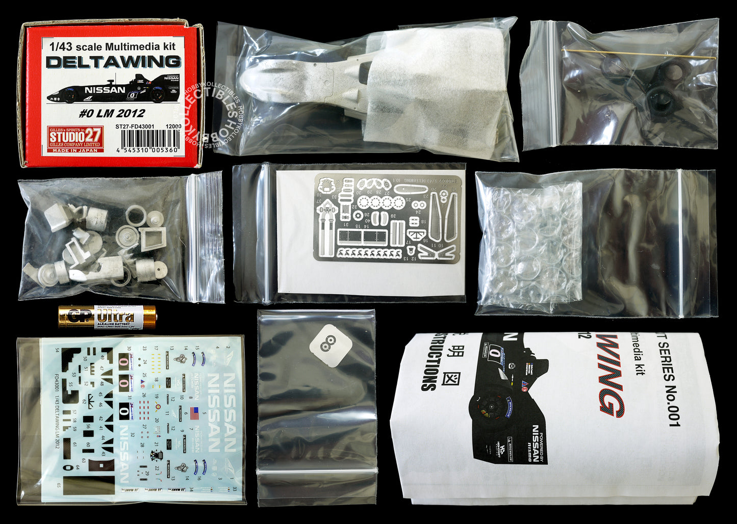 Studio27 1/43 Deltawing Le Mans Metal & Multi-Media Model Kit