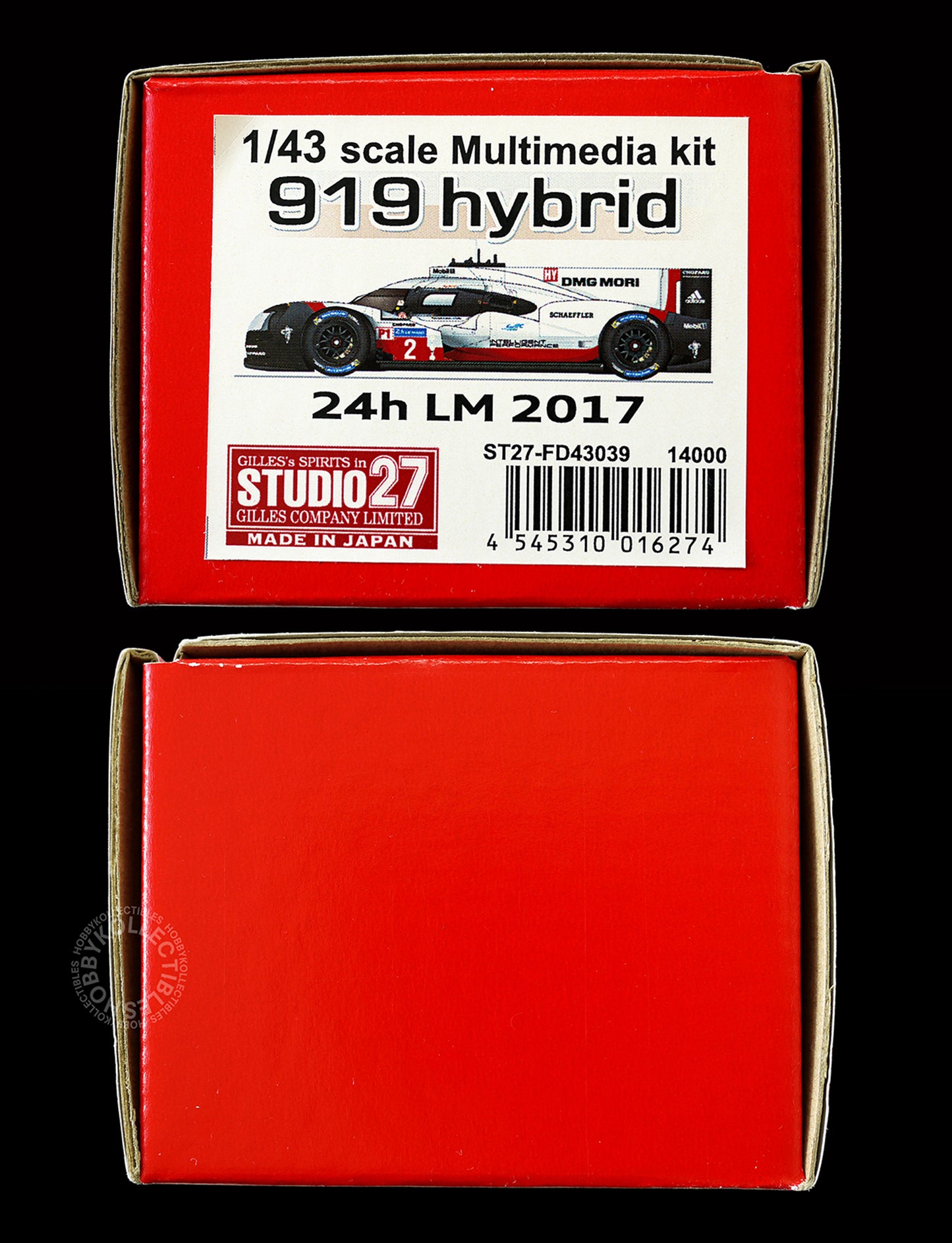 Studio27 1/43 919 Hybrid LM 24h 2017 Multi-Media Metal Model Kit