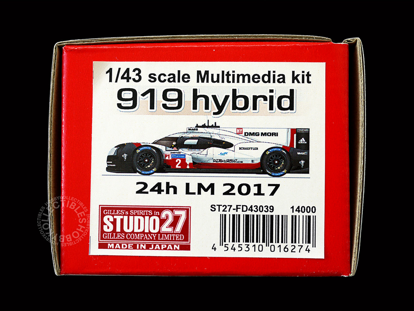 Studio27 1/43 919 Hybrid LM 24h 2017 Multi-Media Metal Model Kit