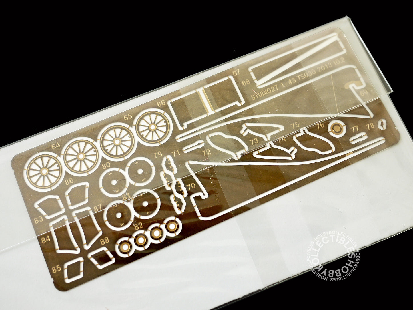 Studio27 1/43 Toyota TS030 Hybrid LM 24 Multi-Media Model Kit