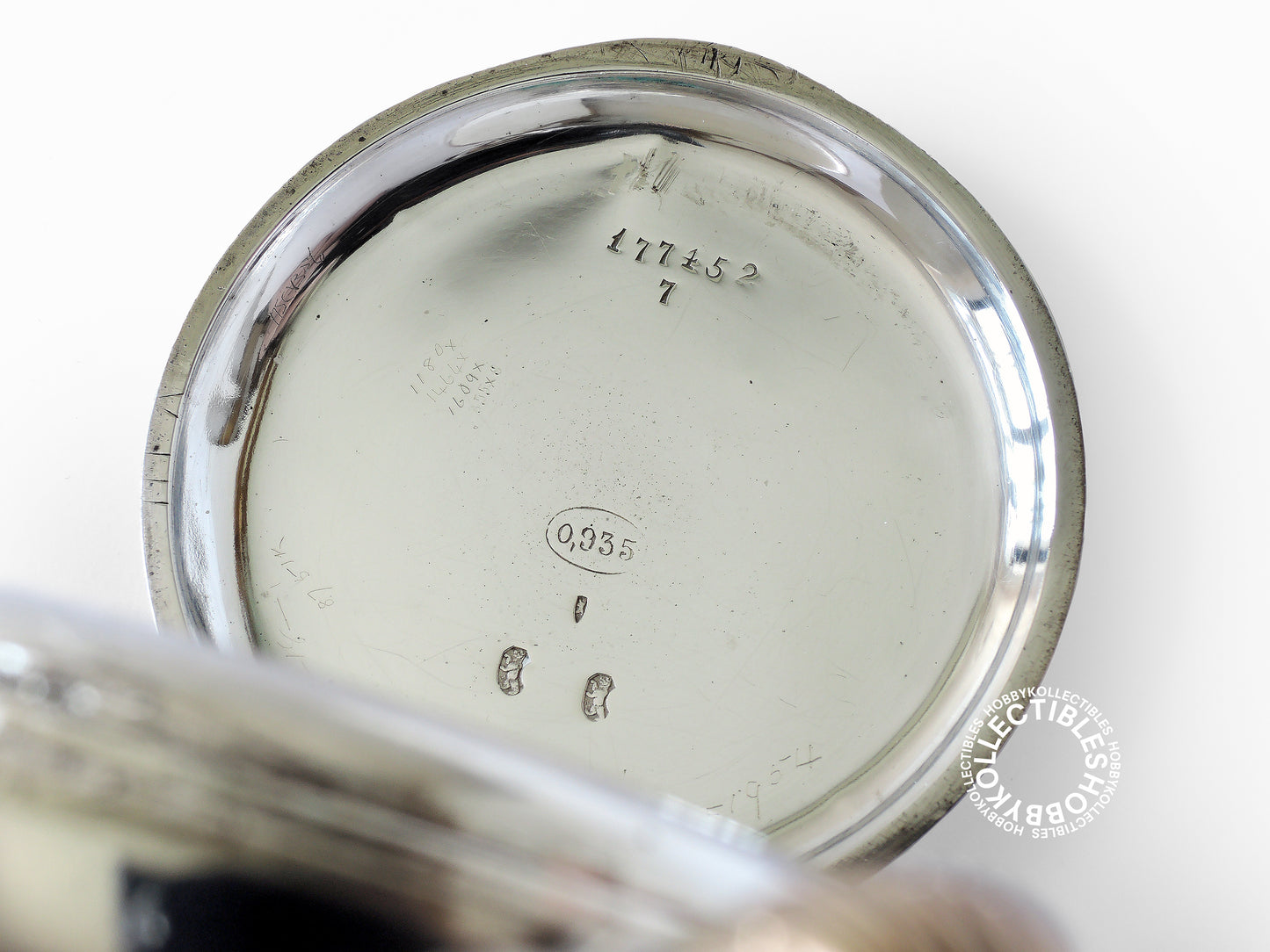 Swiss Silver Open Face Henry E.Peck London Lever Pocket watch