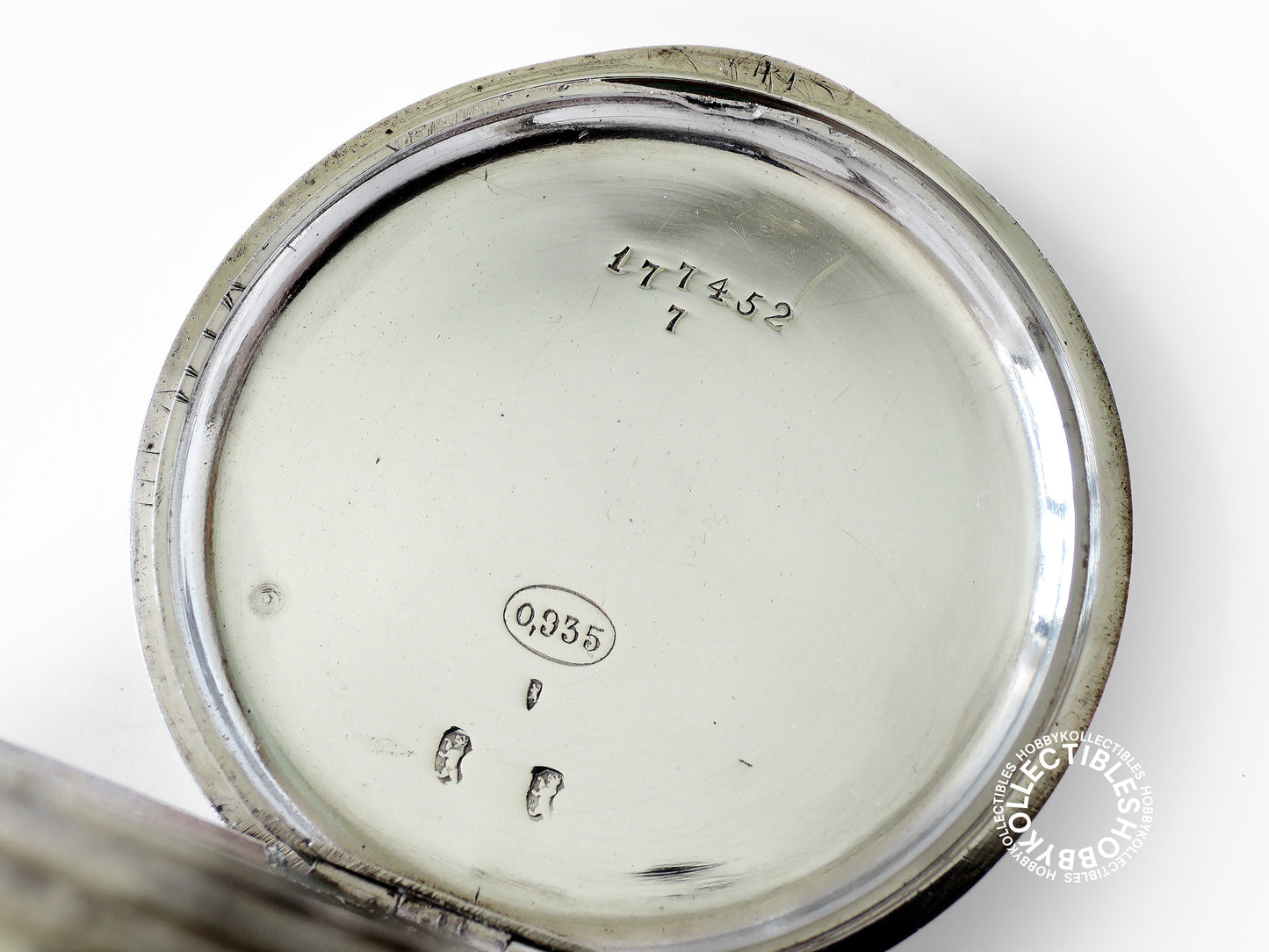 Swiss Silver Open Face Henry E.Peck London Lever Pocket watch