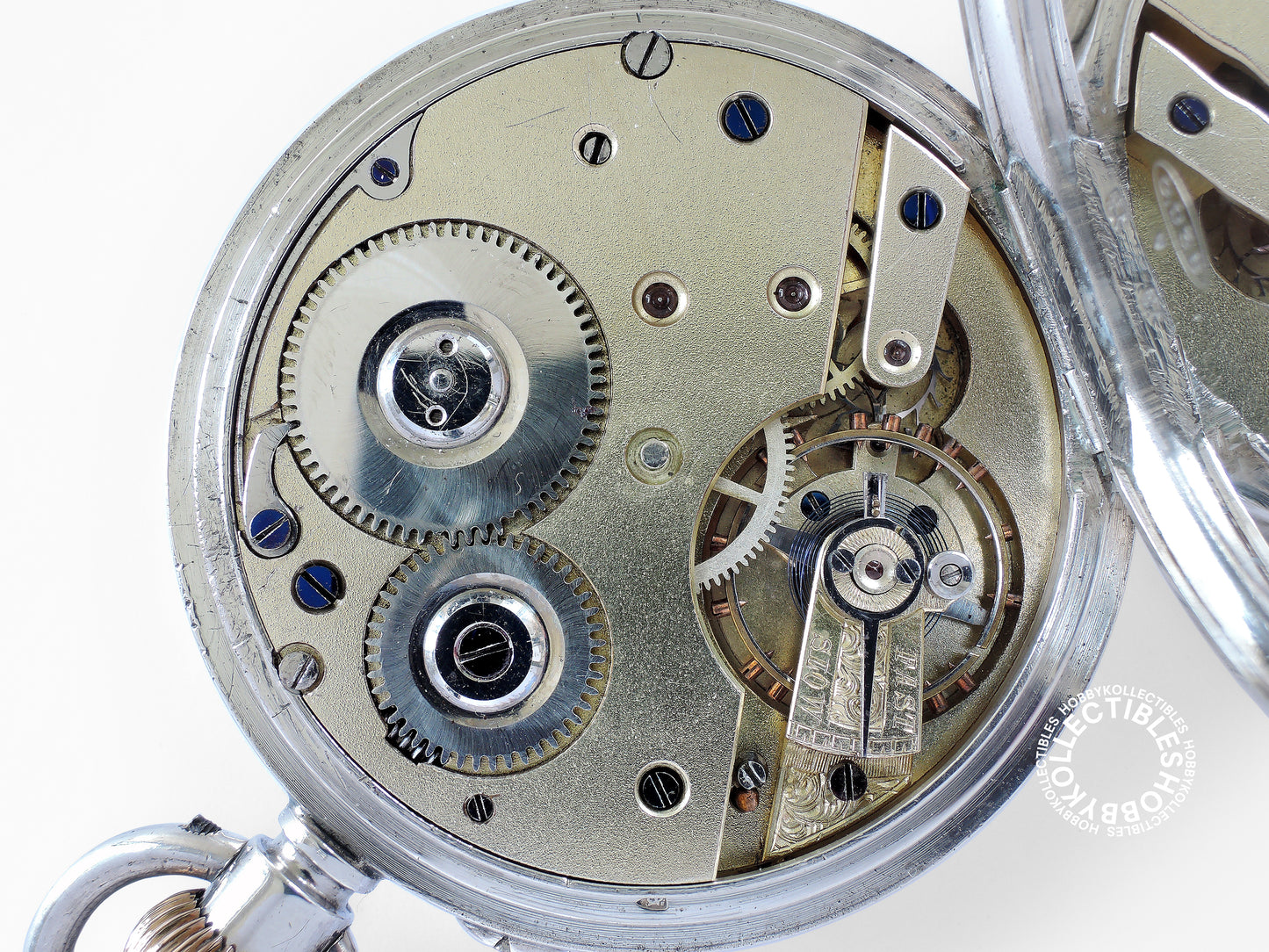 Swiss Silver Open Face Henry E.Peck London Lever Pocket watch