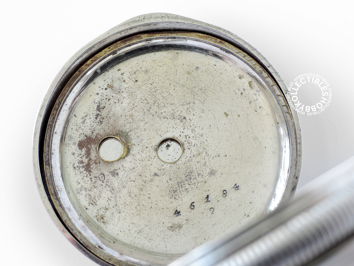 Silver Hunter Meyerink & C° Cylinder Chinese Market Pocket Watch Need Minor Repair