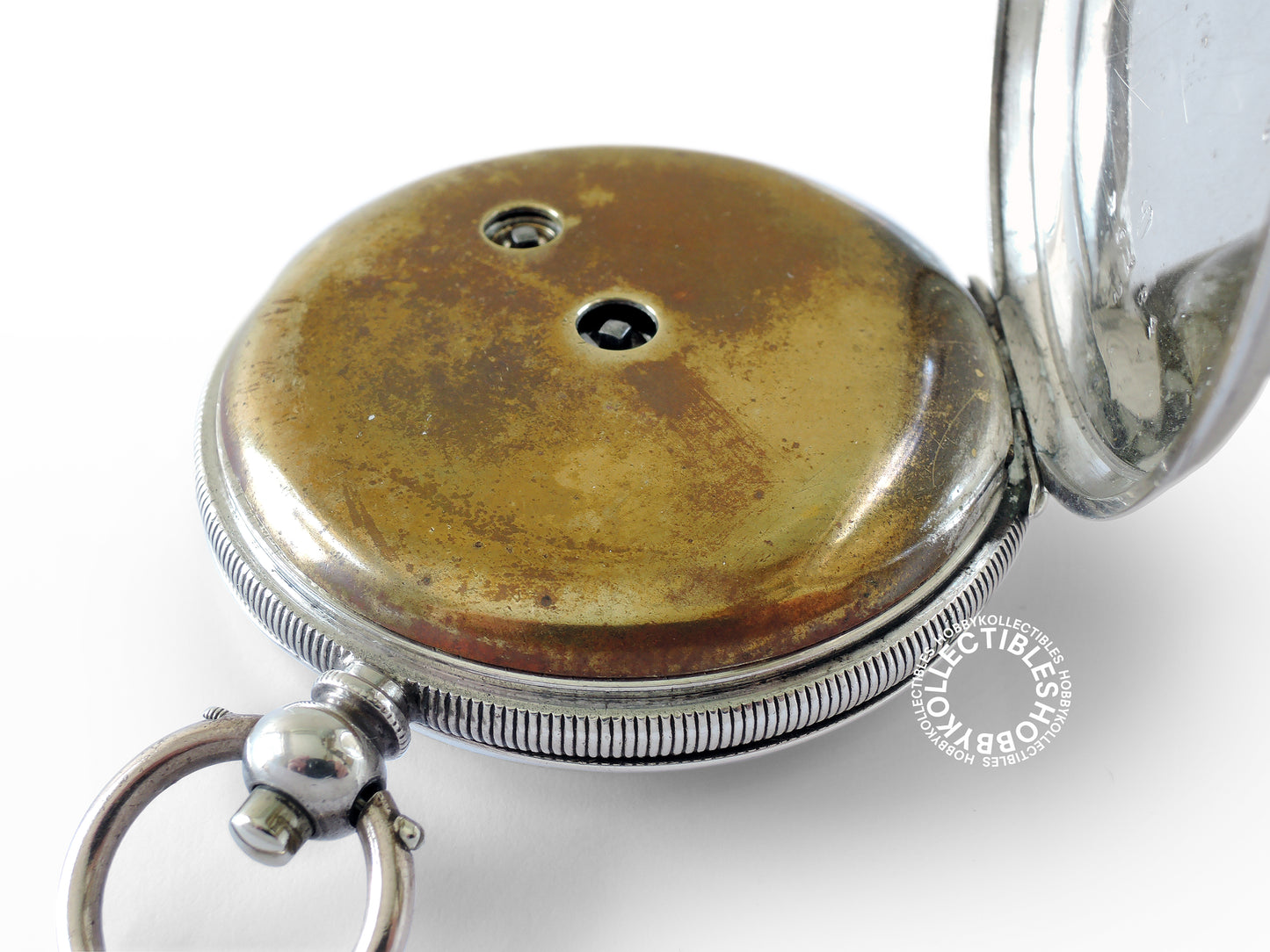 Silver Hunter Meyerink & C° Cylinder Chinese Market Pocket Watch Need Minor Repair