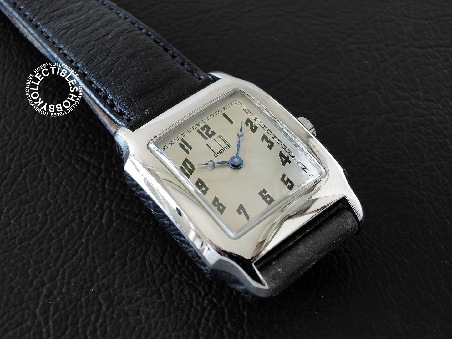 Swiss Vintage Dunhill Centenary Stainless Steel Wrist Watch