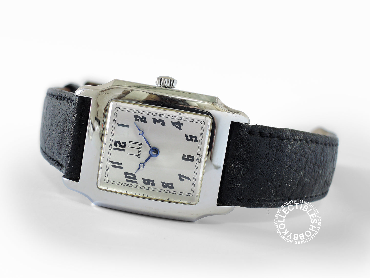 Swiss Vintage Dunhill Centenary Stainless Steel Wrist Watch
