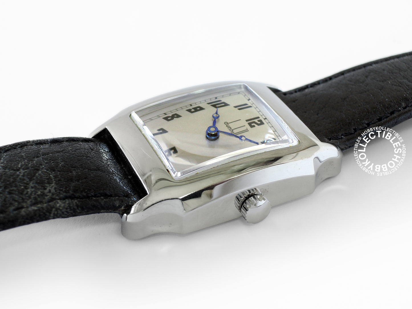Swiss Vintage Dunhill Centenary Stainless Steel Wrist Watch