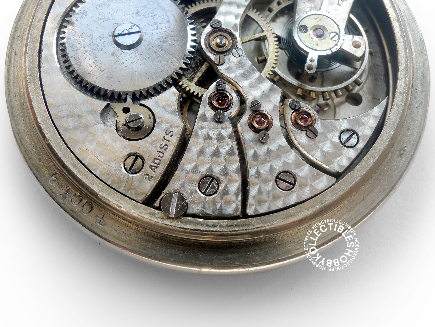 Swiss Nickel Lever Pocket Watch MISSING Swan Neck Regulator