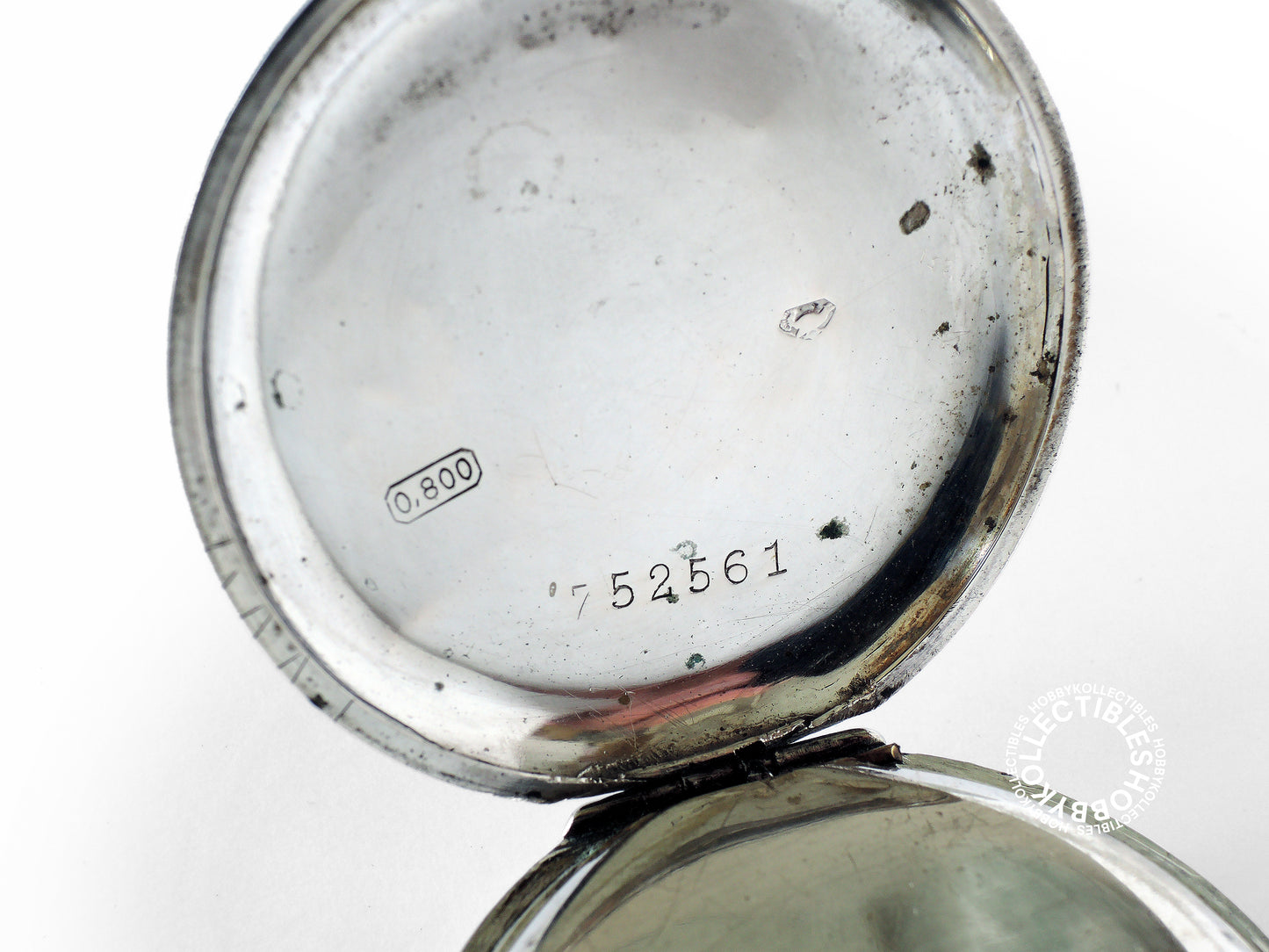 Antique Sterling Silver Cylinder Fancy Pocket/Fob Watch