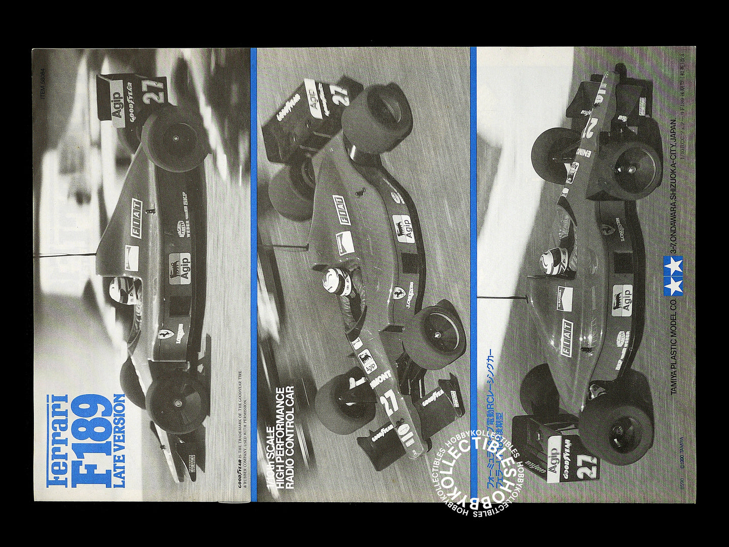 Tamiya 1/10 RC Ferrari F189 Late V. F1 #58084 Model Kit