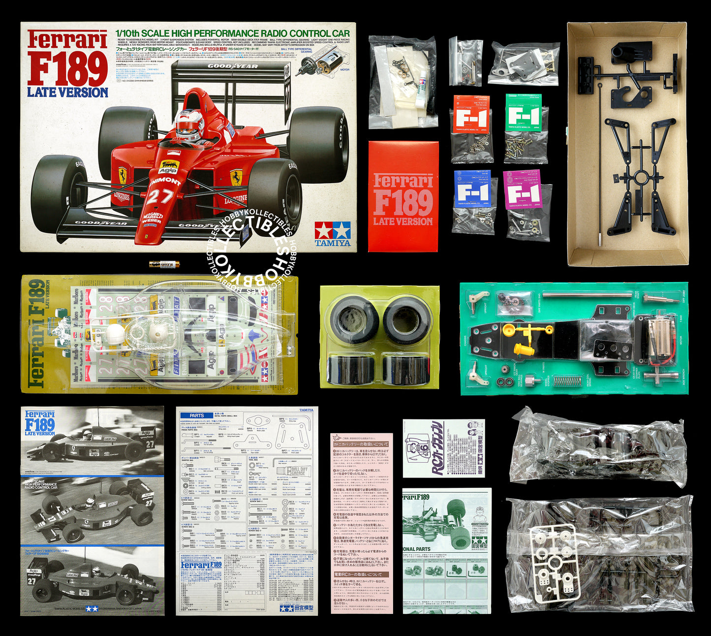 Tamiya 1/10 RC Ferrari F189 Late V. F1 #58084 Model Kit
