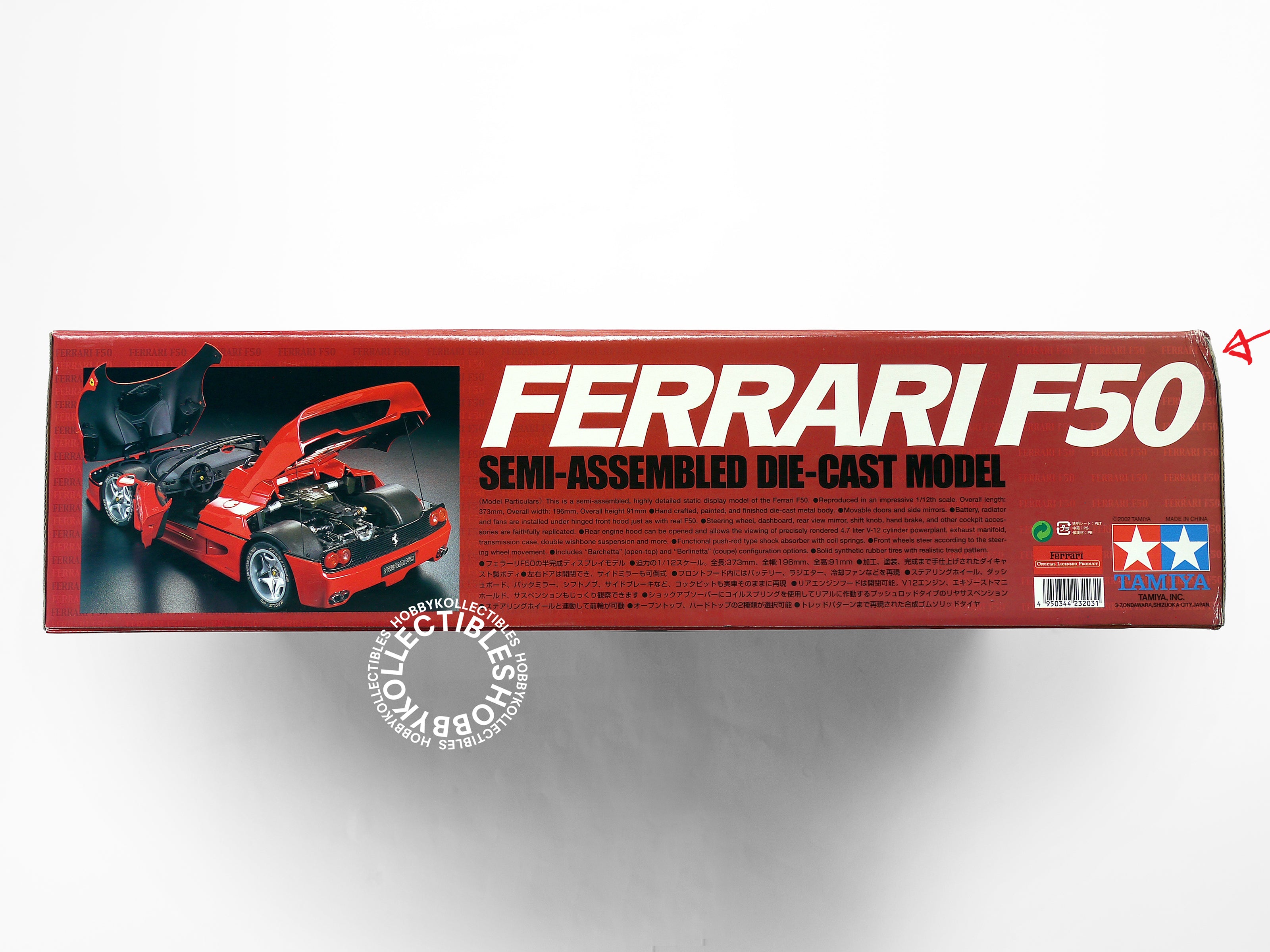 Tamiya 1/12 Ferrari F50 Semi-Assembled DieCast Model Limited