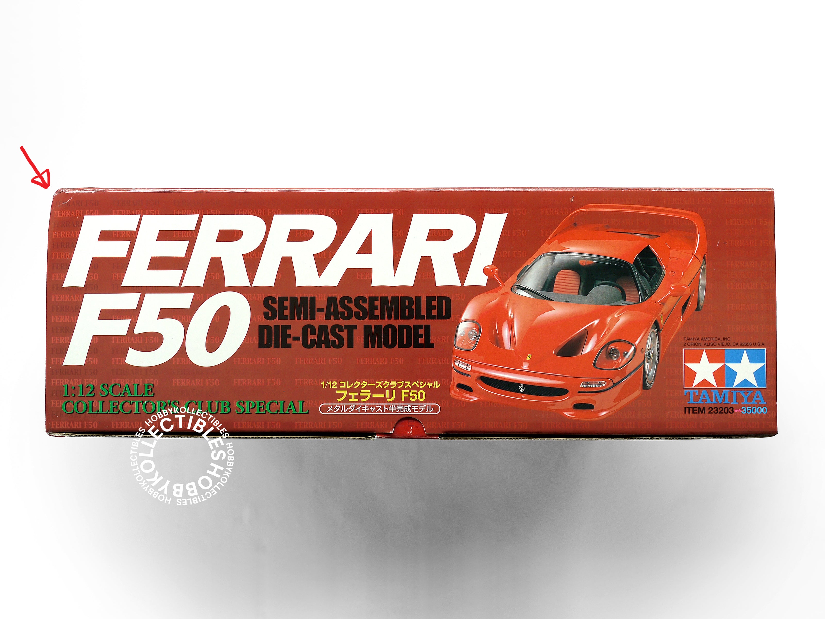 Tamiya 1/12 Ferrari F50 Semi-Assembled DieCast Model Limited