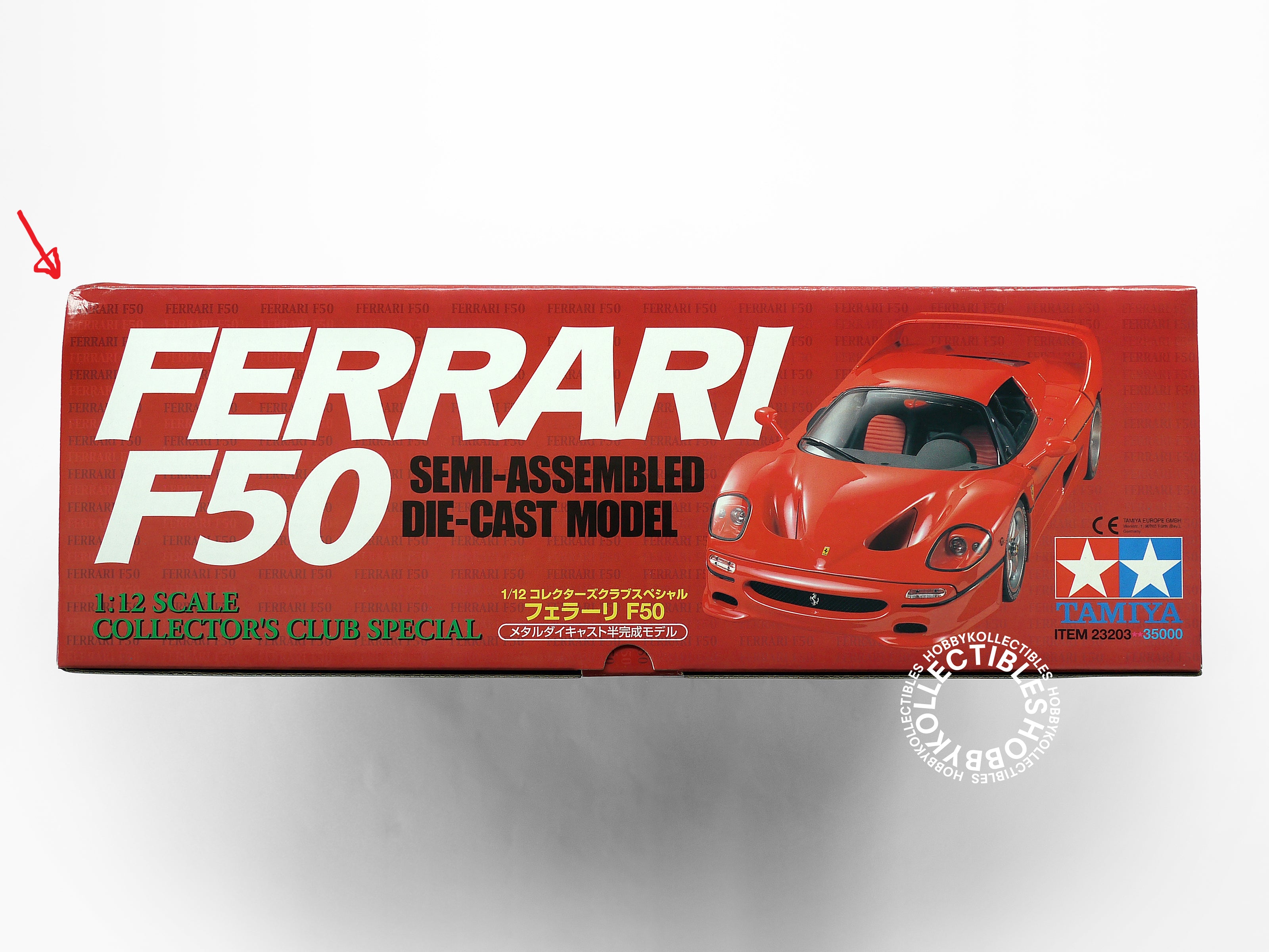 TAMIYA FERRARI F50 1/12 メタルダイキャスト　半完成モデル Ferrari F50 Semi-Finished Die-Cast | HLJ.com