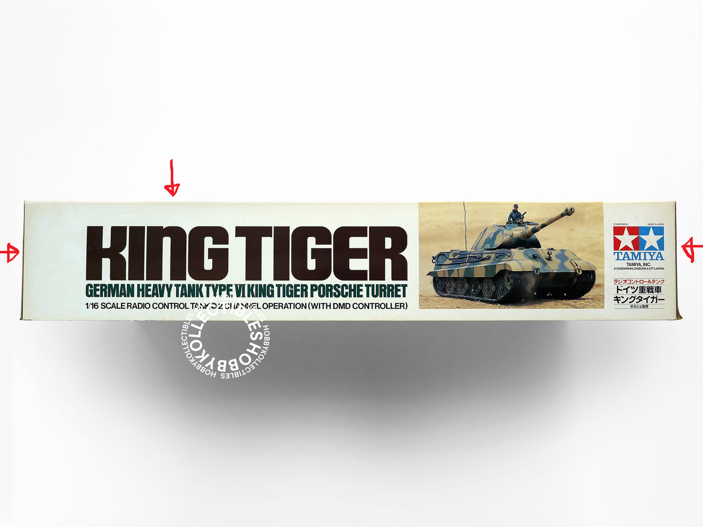 Tamiya Vintage 1/16 RC German King Tiger Tank #56007 Model Kit