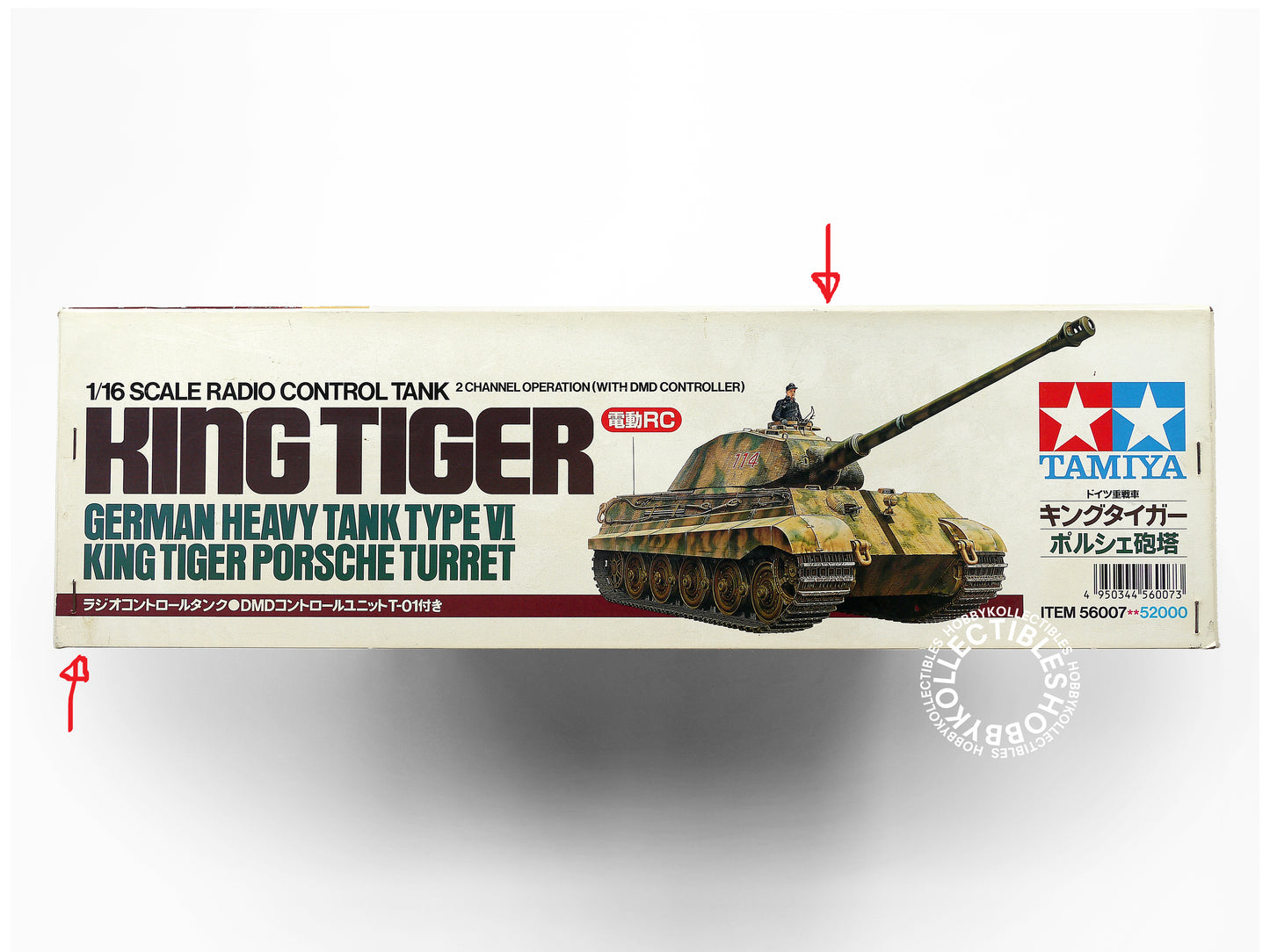 Tamiya Vintage 1/16 RC German King Tiger Tank #56007 Model Kit