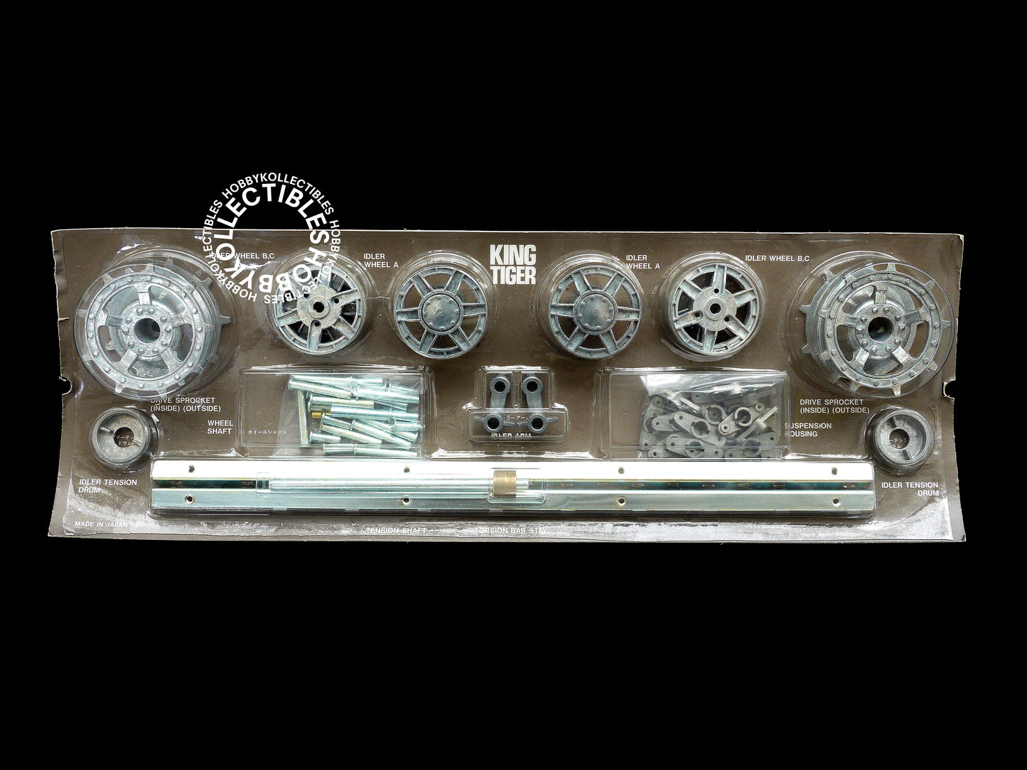 Tamiya Vintage 1/16 German Tank King Tiger Motorised Model Kit