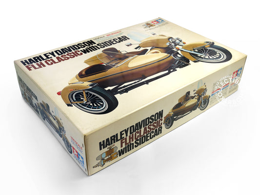 Tamiya Vintage 1/6 Harley Davidson Sidecar Motorcycle Model Kit