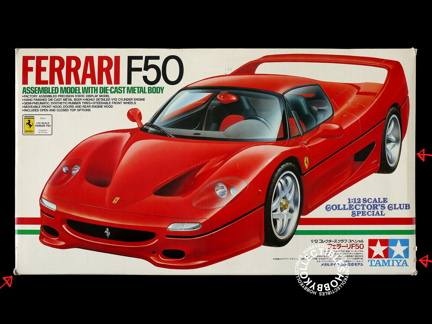 Tamiya 1/12 Ferrari F50 Assembled Diecast Model Car