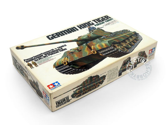 Tamiya Vintage 1/16 German King Tiger Porsche Turret 36201 Motorised Model Kit
