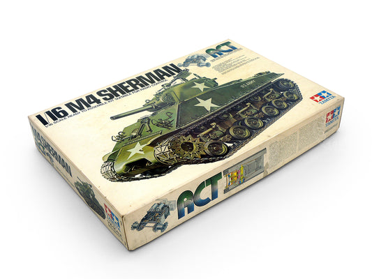 Tamiya Vintage 1/16 RC US Army M4 Sherman RT1601(#56001) MISSING GREASE!