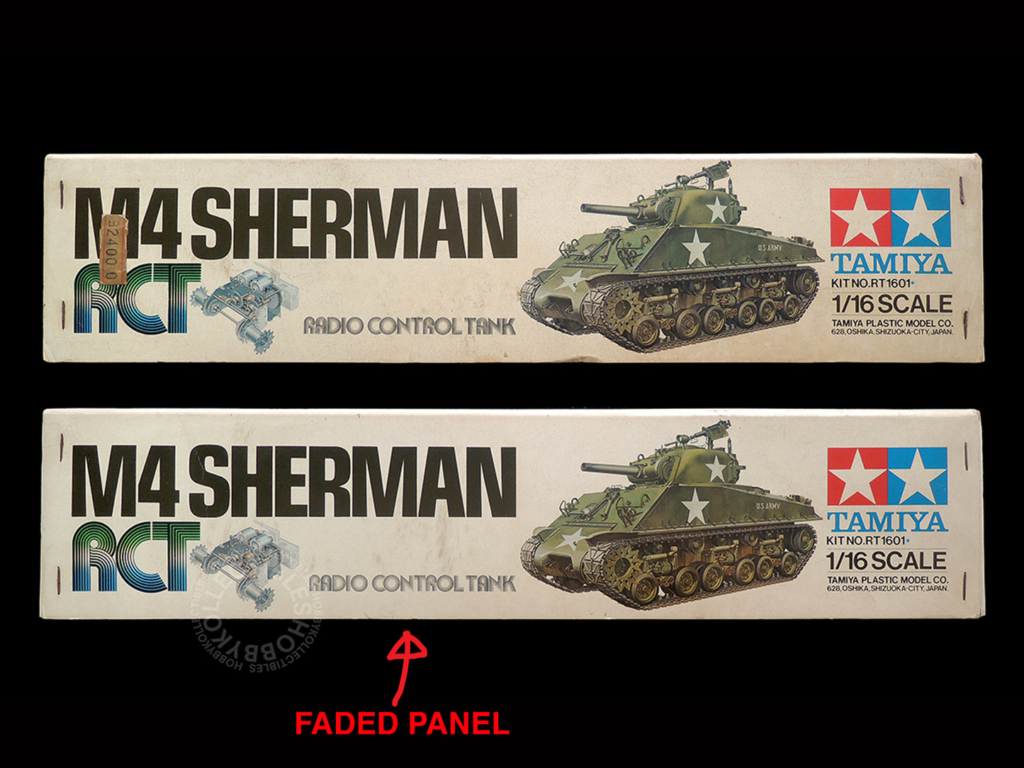 Tamiya Vintage 1/16 RC US Army M4 Sherman RT1601(#56001) MISSING GREASE!