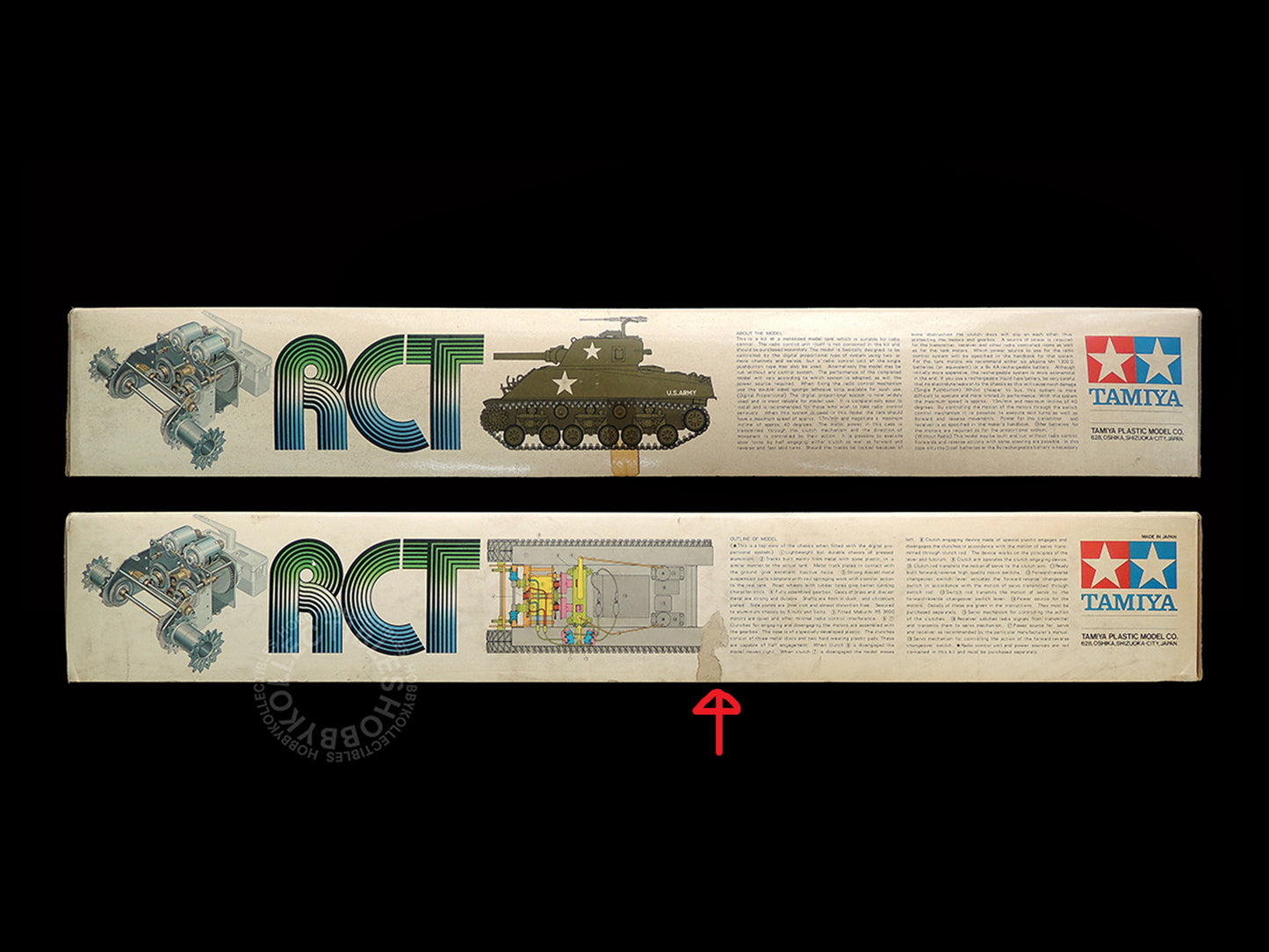 Tamiya Vintage 1/16 RC US Army M4 Sherman RT1601(#56001) MISSING GREASE!