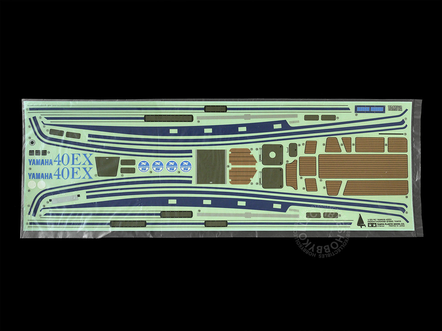 Tamiya Vintage RC 1/20 Cruiser Yacht Yamaha 40EX #56204 Model Kit