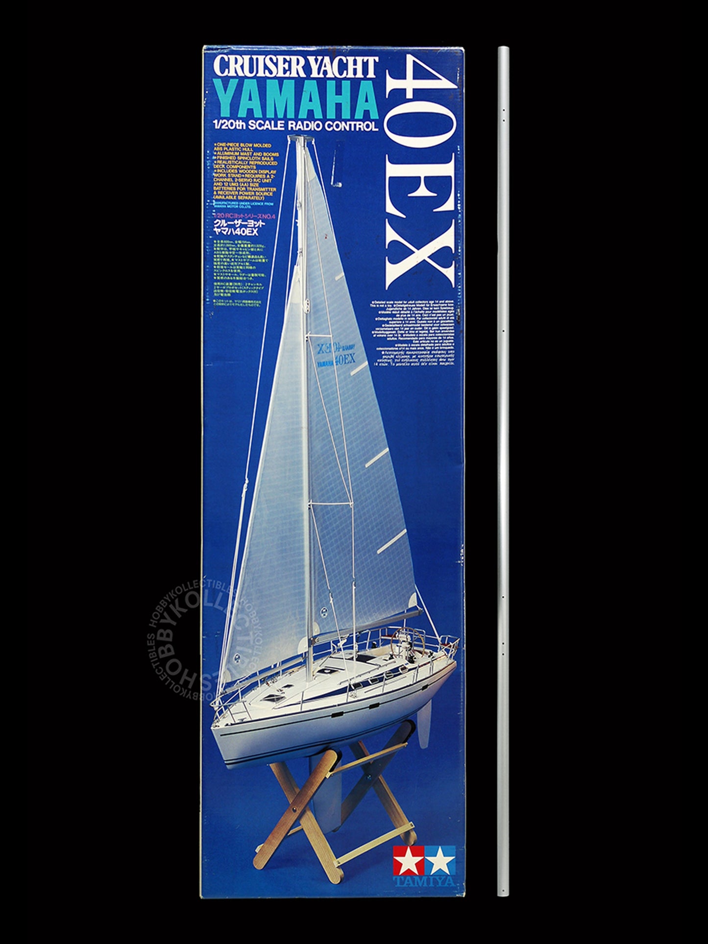 Tamiya Vintage RC 1/20 Cruiser Yacht Yamaha 40EX #56204 Model Kit