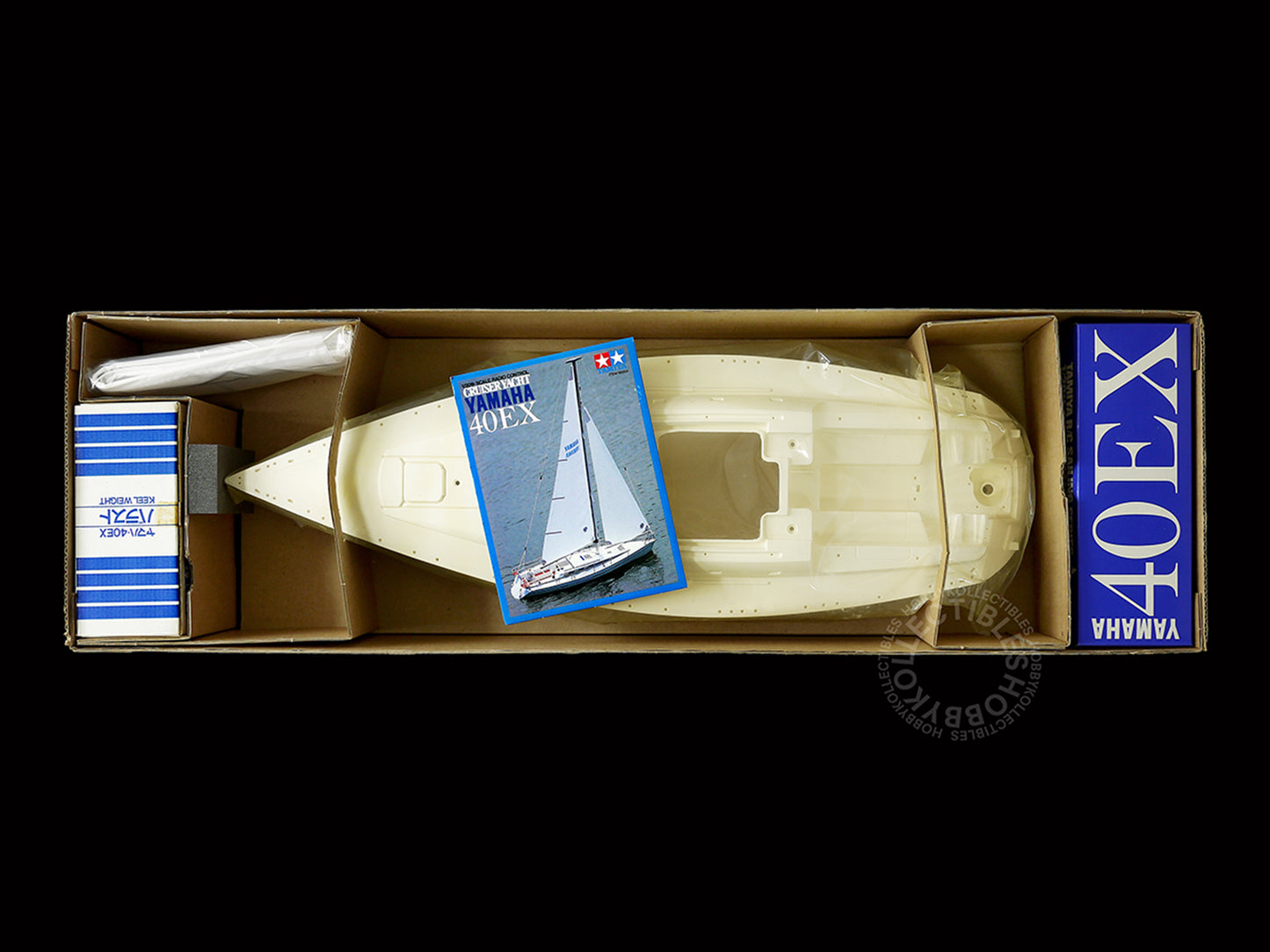 Tamiya Vintage RC 1/20 Cruiser Yacht Yamaha 40EX #56204 Model Kit